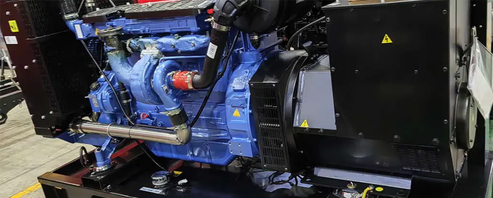 Дизельная электростанция АД360-Т400-1Р (Baudouin) ДГУ открытая на раме АД360-Т400-1Р