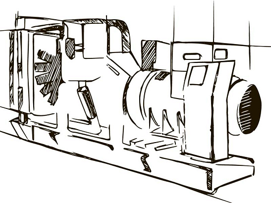 Дизельная электростанция АРГУС  АД 120-Т400 изготовлена на базе двигателя 6105IZLD для постоянного и резервного электроснабжения