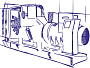 ДЭС (ДГУ) ЭТРО АД 450-Т400  изготовлены с двигателем Doosan DP180LA от российского производителя завода «Электроагрегат» Дизель-генераторы в Новокузнецке ЭТРО АД450-Т400 с двигателем Doosan DP180LA от российского производителя